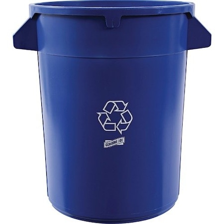 Genuine Joe TRASH CONTAINERS, HEAVY-DUTY, 32 GALLON,  GJO60464